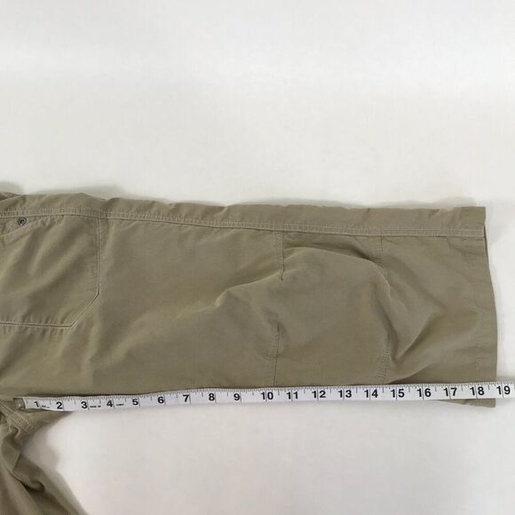 Kuhl Mid-Rise Hiking Capri Women's Size 2 Beige Cropped Embroidered Pockets - Picture 11 of 14